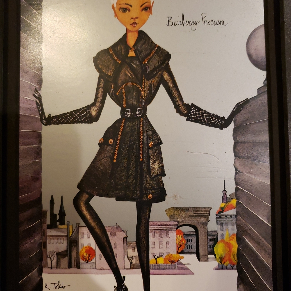 Burberry prorsum Art- RARE